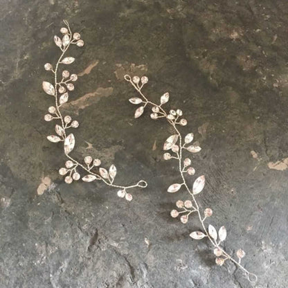 ツタ2本set 【結婚式 ヘアアクセサリー】