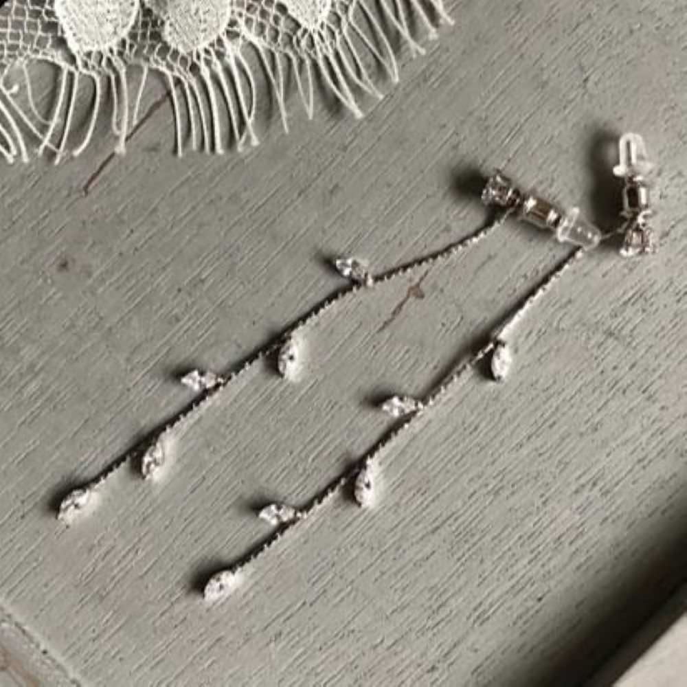 小枝ピアス&イヤリング 【結婚式 ピアス イヤリング】