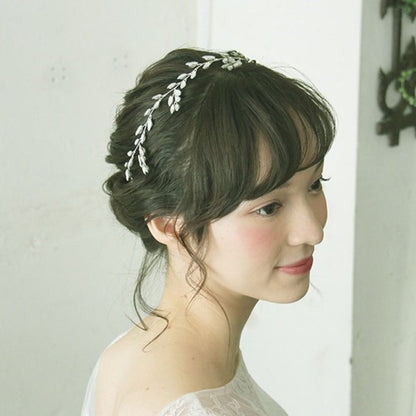 ネージュ冠 【結婚式　ヘアアクセサリー】