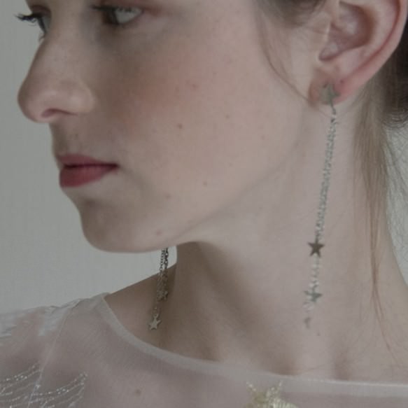 星モチーフ 【スターピアス】 【結婚式 ピアス イヤリング】