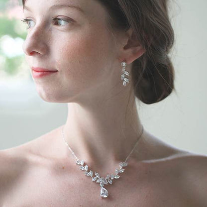 イヤリング【リーフモチーフ単品】 【結婚式 ピアス イヤリング】