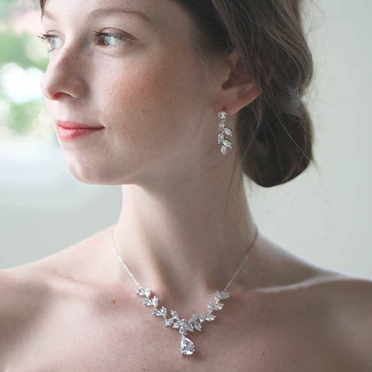 イヤリング【リーフモチーフ単品】 【結婚式 ピアス イヤリング】