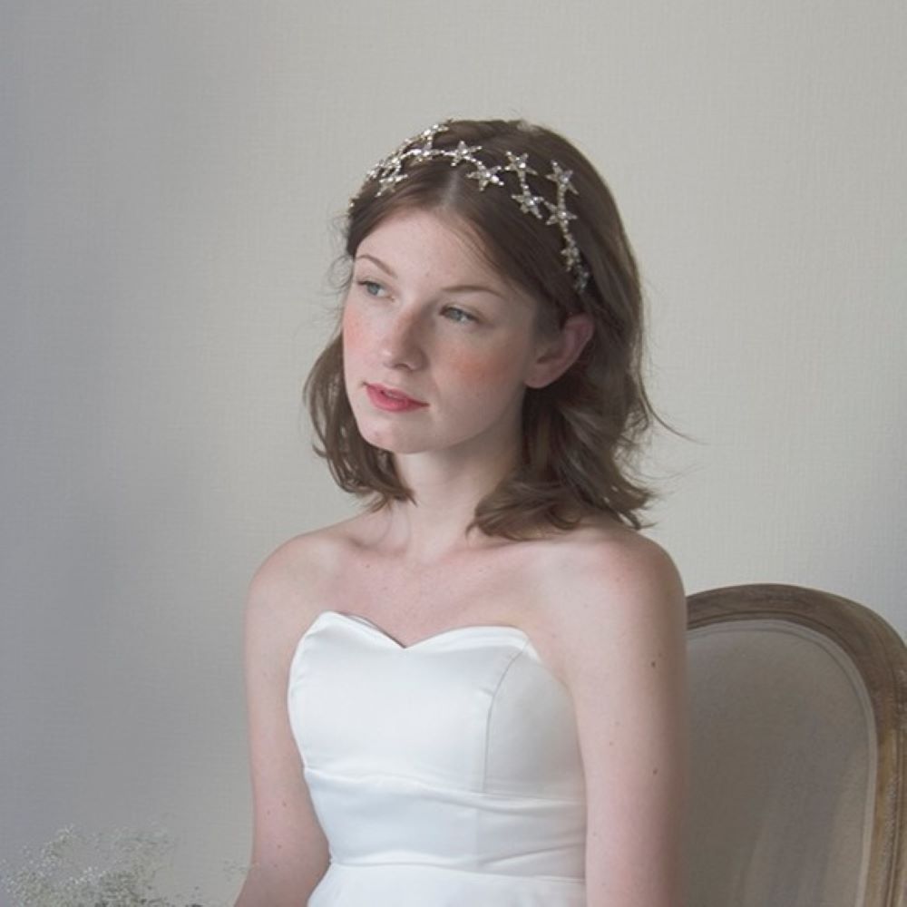 星カチューシャ大 【結婚式 ヘアアクセサリー】