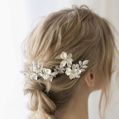 アザレアシルバー 【結婚式 ヘアアクセサリー】