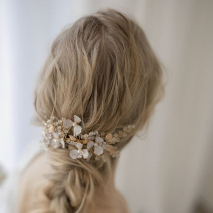 アリッサムゴールド 【結婚式 ヘアアクセサリー】