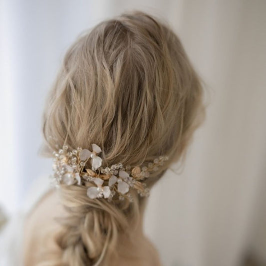 アリッサムゴールド 【結婚式 ヘアアクセサリー】