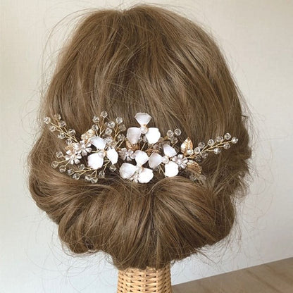 アリッサムゴールド 【結婚式 ヘアアクセサリー】