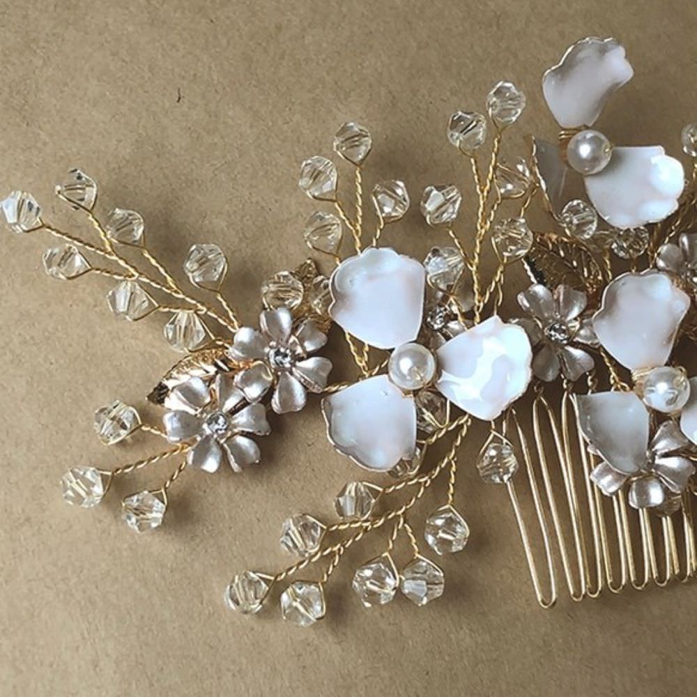 アリッサムゴールド 【結婚式 ヘアアクセサリー】