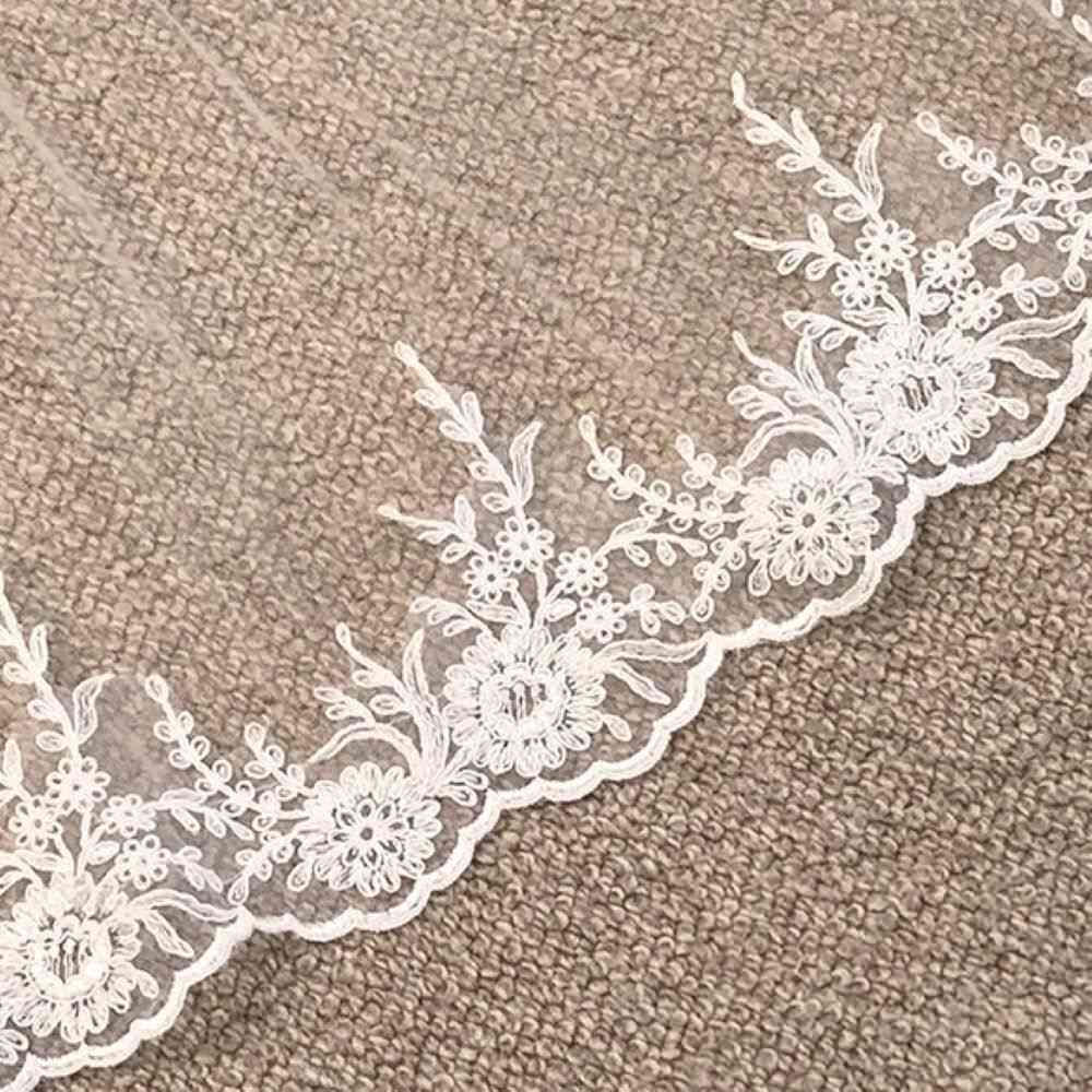 ボタニカル 1.5mミディアムベール 【結婚式 ベール】