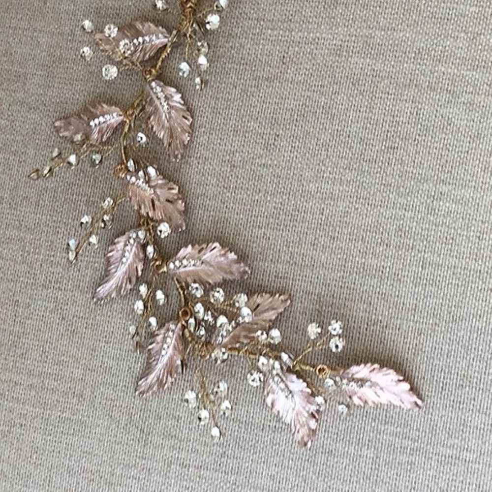 リーフと木の実ヘッドアクセ 【結婚式 ヘアアクセサリー】