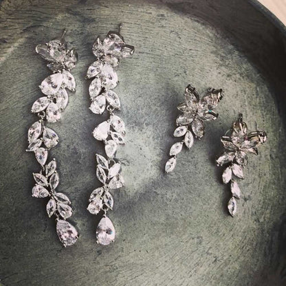 ピアス/イヤリング 【ウィステリア】 【結婚式 ピアス イヤリング】