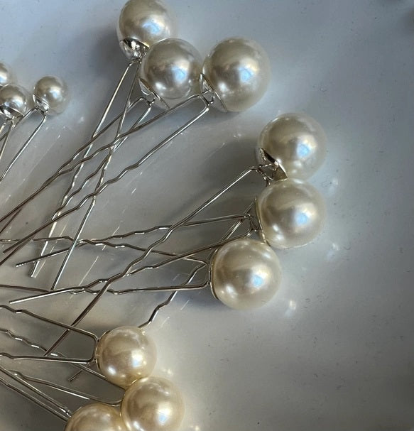 パールピン12本【結婚式 ヘアアクセサリー】