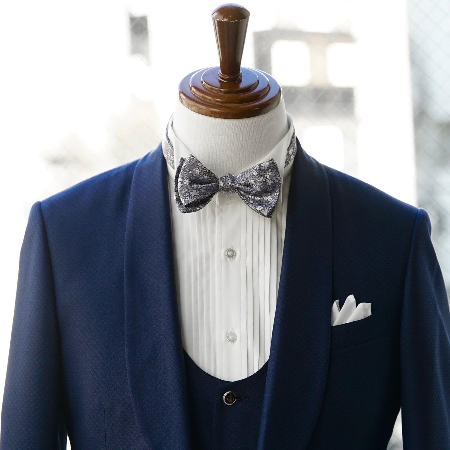 【蝶ネクタイ】TAGARU 結婚式 おしゃれ ブルー 【結婚式 蝶ネクタイ】