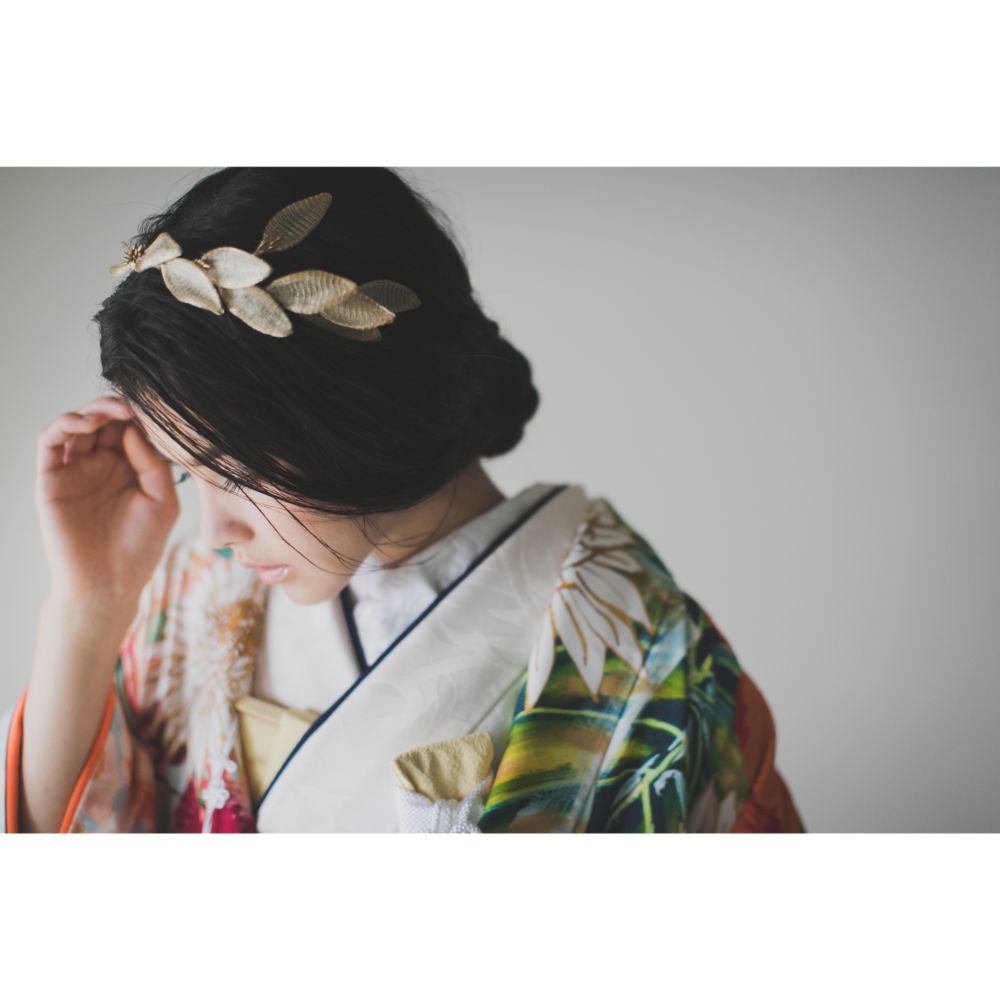 浅葱色大華友禅 【結婚式 和装 色打掛 レンタル】