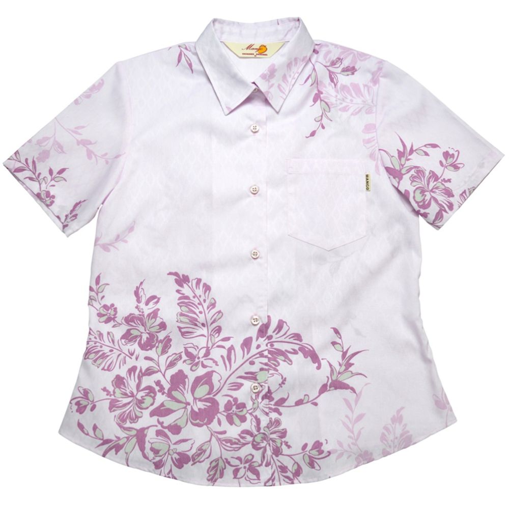 レンタルかりゆしウェア Ladies ハイビーユイマール ピンク 【結婚式 ブライズメイド アッシャー レンタル】