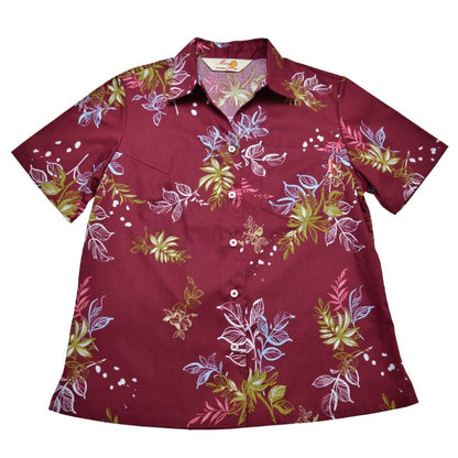 レンタルかりゆしウェア Ladies デイゴアクア エンジ 【結婚式 ブライズメイド アッシャー レンタル】