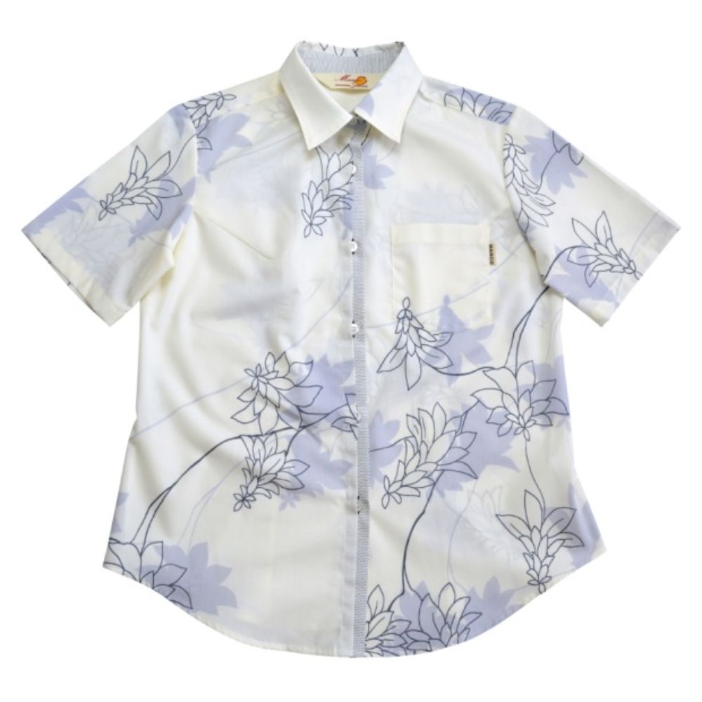 レンタルかりゆしウェア Ladies' ラインデイゴ オフブラック 【結婚式 ブライズメイド アッシャー レンタル】