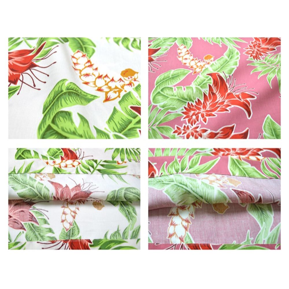 レンタルかりゆしウェア ワンピース デイゴ月桃 ホワイト 【結婚式 ブライズメイド アッシャー レンタル】