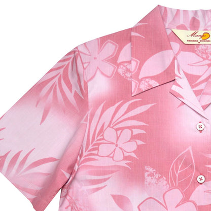 レンタルかりゆしウェア Ladies' シダプルメリア ピンク 【結婚式 ブライズメイド アッシャー レンタル】