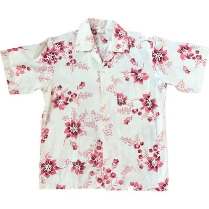 レンタルかりゆしウェア Ladies' ハイビスカス ホワイト 【結婚式 ブライズメイド アッシャー レンタル】