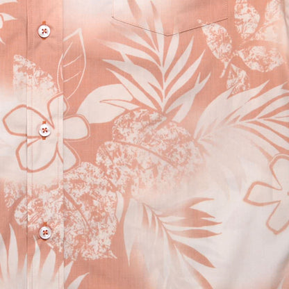 レンタルかりゆしウェア Men's シダプルメリア オレンジ 【結婚式 ブライズメイド アッシャー レンタル】