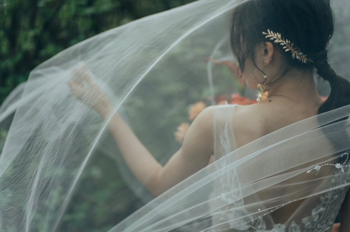 【ヘッドドレス】Asher leaf ヘッドドレス ウェディング ブライダルアクセサリー [ AM-114 ]【結婚式 ヘアアクセサリー】