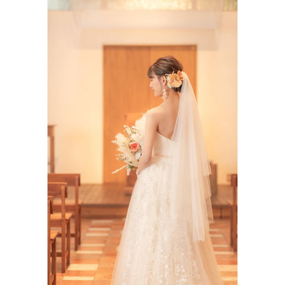 【ピアス・イヤリング】Nevaeh perl ウェディング ブライダルアクセサリー ピアス / イヤリング [ AM-115 ]【結婚式 ピアス イヤリング】