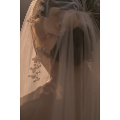 【ピアス・イヤリング】Nevaeh perl ウェディング ブライダルアクセサリー ピアス / イヤリング [ AM-115 ]【結婚式 ピアス イヤリング】