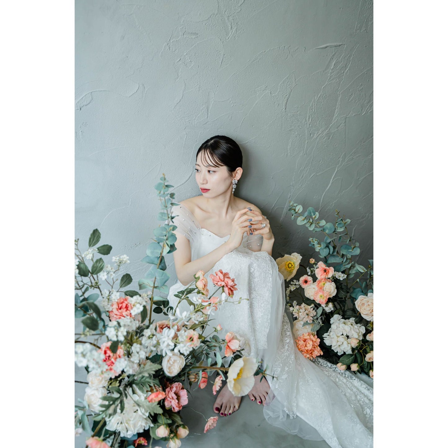 【ピアス・イヤリング】Michelle ウェディング ブライダルアクセサリー ピアス / イヤリング [ AM-118 ]【結婚式 ピアス イヤリング】