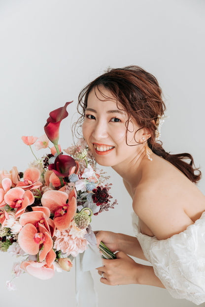 【ヘッドドレス】Emily flower ヘッドドレス ウェディングアクセサリー [ AM-121 ]【結婚式　ヘアアクセサリー】