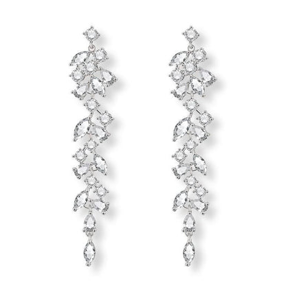 【ピアス・イヤリング】Matilda drop ウェディング ブライダルアクセサリー ピアス / イヤリング [ AM-123 ]【結婚式 ピアス イヤリング】