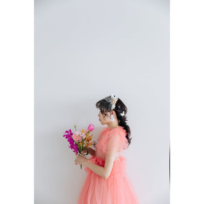 Evelyn flower ウェディング ブライダルアクセサリー ピアス/ イヤリング [ AM-135 ]【結婚式 ピアス イヤリング】