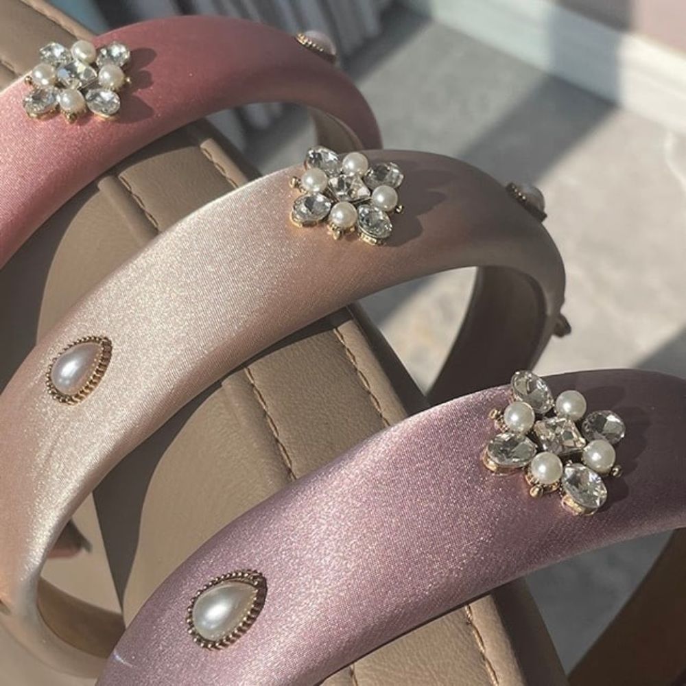 Ellie ブライダルアクセサリー ヘッドドレス カチューシャ [ AM-138 ]【結婚式 ヘアアクセサリー】