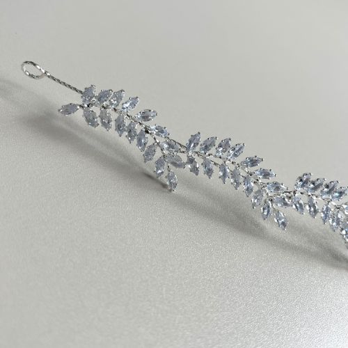 【ヘッドドレス】Serenity leaf ブライダルアクセサリー ウェディング ヘッドドレス [ AM-146 ]【結婚式　ヘアアクセサリー】