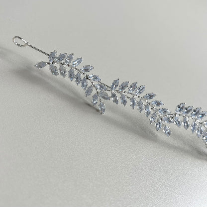 【ヘッドドレス】Serenity leaf ブライダルアクセサリー ウェディング ヘッドドレス [ AM-146 ]【結婚式 ヘアアクセサリー】