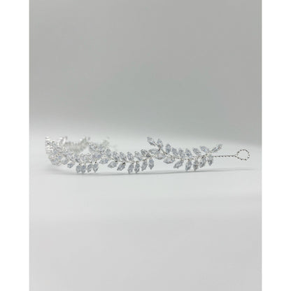 【ヘッドドレス】Serenity leaf ブライダルアクセサリー ウェディング ヘッドドレス [ AM-146 ]【結婚式 ヘアアクセサリー】