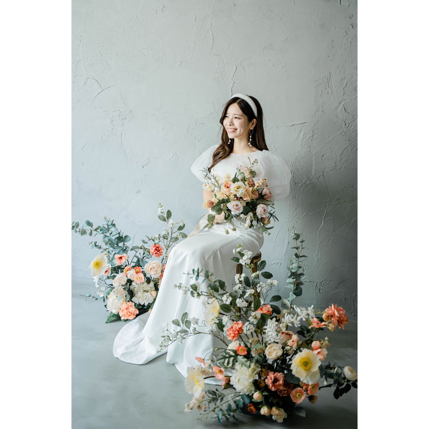 【ヘッドドレス】Charlotte ブライダルアクセサリー ウェディング ヘッドドレス カチューシャ [ AM-147 ]【結婚式 ヘアアクセサリー】