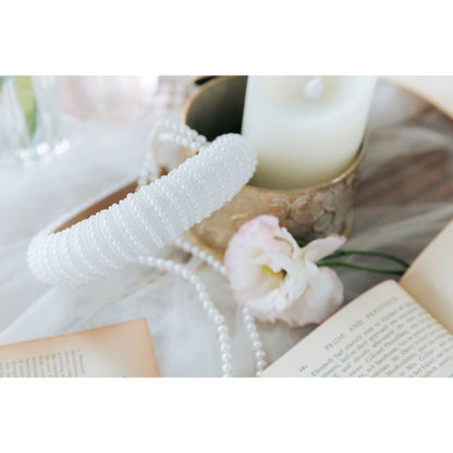 【ヘッドドレス】Charlotte ブライダルアクセサリー ウェディング ヘッドドレス カチューシャ [ AM-147 ]【結婚式 ヘアアクセサリー】