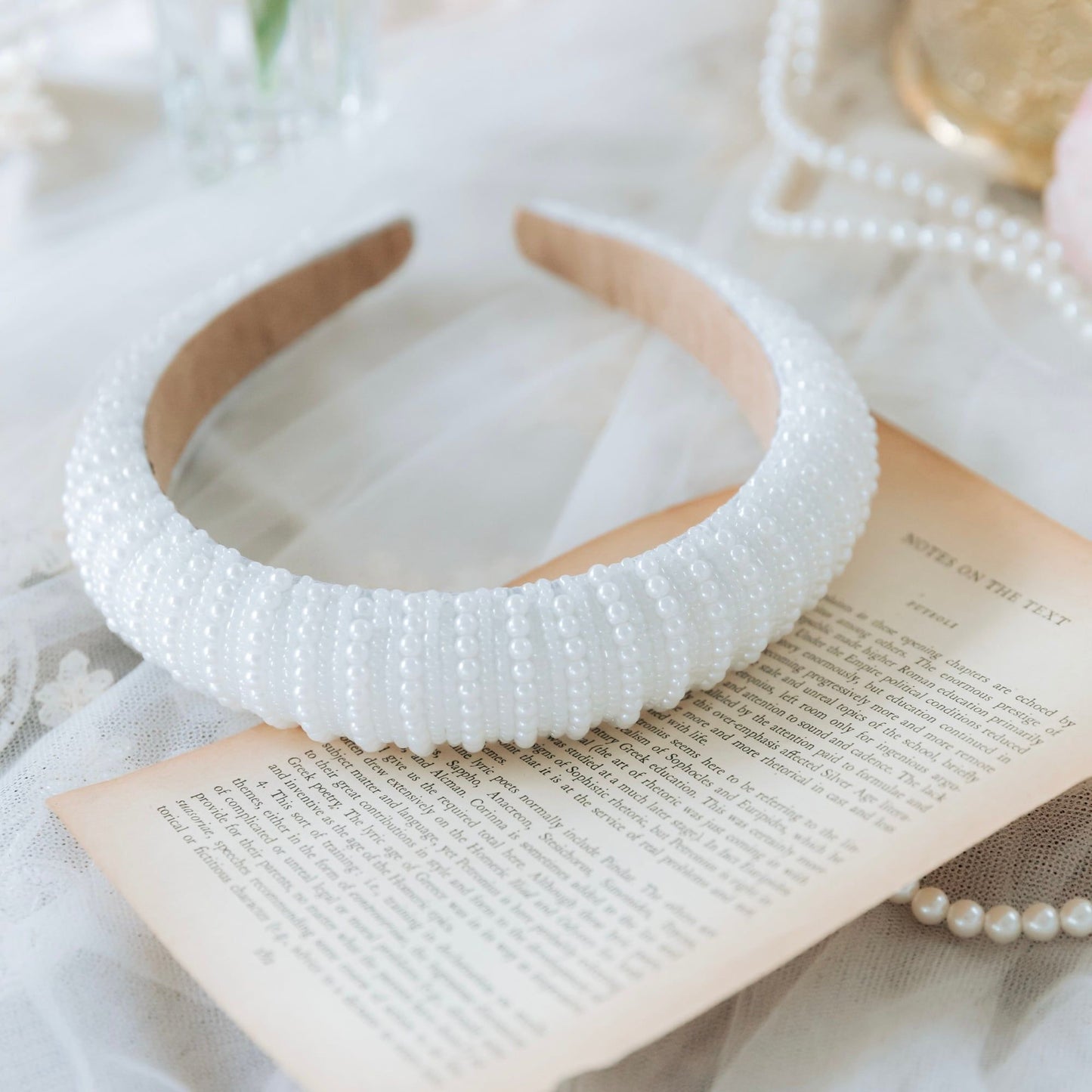 【ヘッドドレス】Charlotte ブライダルアクセサリー ウェディング ヘッドドレス カチューシャ [ AM-147 ]【結婚式 ヘアアクセサリー】