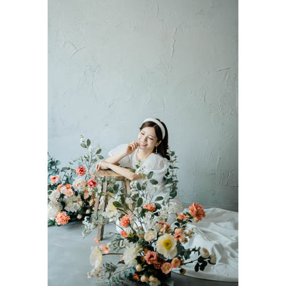 【ヘッドドレス】Charlotte ブライダルアクセサリー ウェディング ヘッドドレス カチューシャ [ AM-147 ]【結婚式 ヘアアクセサリー】