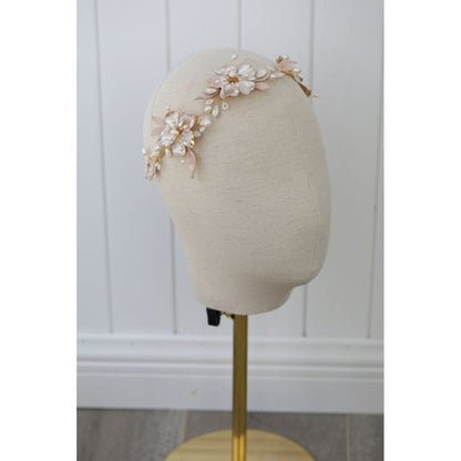 Avery flower ブライダルアクセサリー ヘッドドレス ウェディング [ AM-151 ]【結婚式 ヘアアクセサリー】