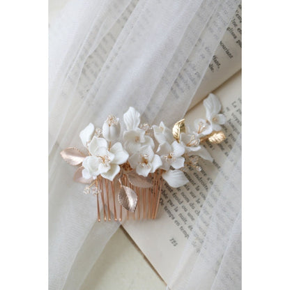 【ヘッドドレス】Sarah flower ブライダルアクセサリー ヘッドドレス [ AM-153 ]【結婚式 ヘアアクセサリー】