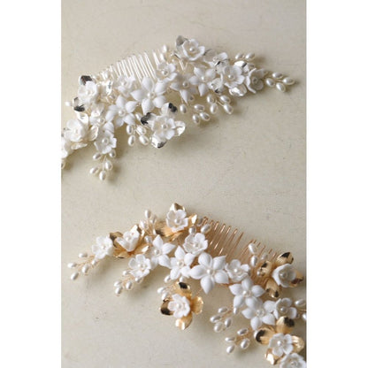 ヘッドドレス ブライダルアクセサリー ウェディング [ AM-159 ]【結婚式 ヘアアクセサリー】