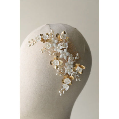 ヘッドドレス ブライダルアクセサリー ウェディング [ AM-159 ]【結婚式 ヘアアクセサリー】