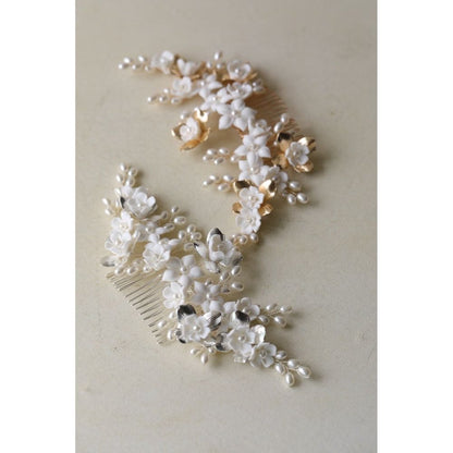 ヘッドドレス ブライダルアクセサリー ウェディング [ AM-159 ]【結婚式 ヘアアクセサリー】