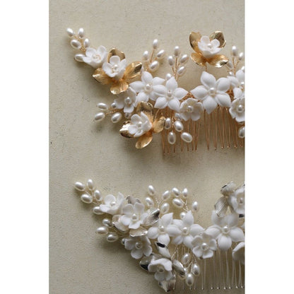 ヘッドドレス ブライダルアクセサリー ウェディング [ AM-159 ]【結婚式 ヘアアクセサリー】