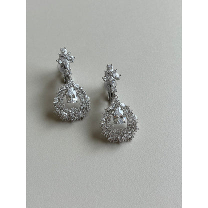 【ピアス・イヤリング】ブライダルアクセサリー ウェディング ピアス / イヤリング [ AM-163 ]【結婚式 ピアス イヤリング】