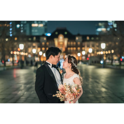 【ピアス・イヤリング】ブライダルアクセサリー ウェディング ピアス / イヤリング [ AM-163 ]【結婚式 ピアス イヤリング】