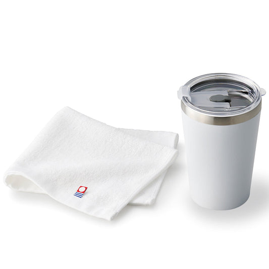 AMIi HOME カップインタンブラー(WH)&タオル