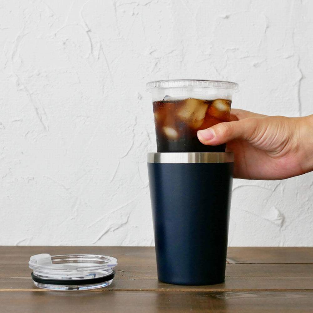 AMIi HOME カップインタンブラー(NV)&タオル